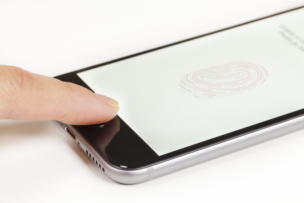 Using the Touch ID on an iPhone