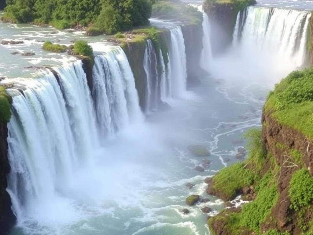 Wasserfälle von Iguazú: Naturgewalt zwischen Argentinien und Brasilien. Aktivitäten: Von Panoramaspaziergängen bis zu Bootsabenteuern Wasserfälle von Iguazú: Naturgewalt zwischen Argentinien und Brasilien. Aktivitäten: Von Panoramaspaziergängen bis zu Bootsabenteuern