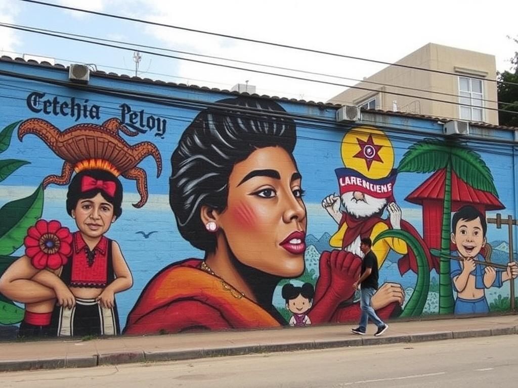 Straßenkunst in Lateinamerika: Politische Botschaften und Farbenpracht. Nachhaltigkeit und Erhalt: Können Murales konserviert werden? Straßenkunst in Lateinamerika: Politische Botschaften und Farbenpracht. Nachhaltigkeit und Erhalt: Können Murales konserviert werden?