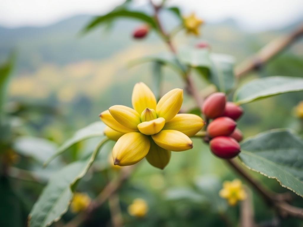 Kaffeeanbau in Kolumbien: Von der Plantage in die Tasse. Die Kaffeepflanze und Sortenwahl: Was wächst in Kolumbien? Kaffeeanbau in Kolumbien: Von der Plantage in die Tasse. Die Kaffeepflanze und Sortenwahl: Was wächst in Kolumbien?