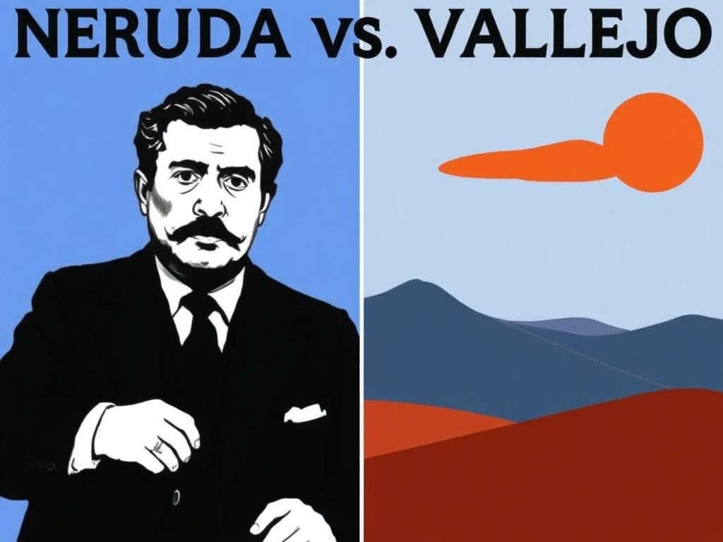 Neruda vs. Vallejo: dos gigantes de la poesía.. Conclusión Neruda vs. Vallejo: dos gigantes de la poesía.. Conclusión