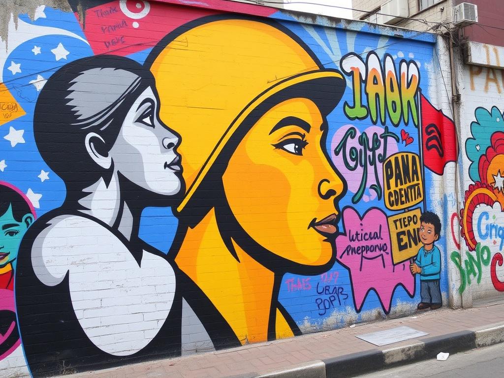 Straßenkunst in Lateinamerika: Politische Botschaften und Farbenpracht. Ressourcen für Weiteres Lernen (nummerierte Liste) Straßenkunst in Lateinamerika: Politische Botschaften und Farbenpracht. Ressourcen für Weiteres Lernen (nummerierte Liste)