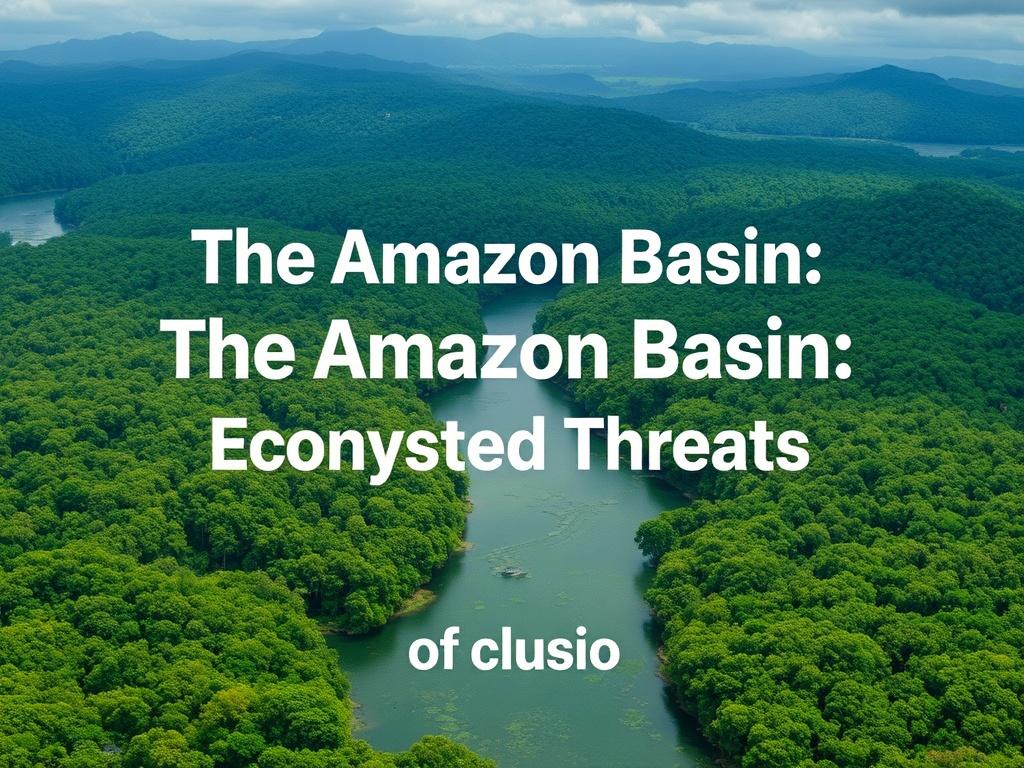 Das Amazonasbecken: Ökosystem und Bedrohungen. Schlussfolgerung Das Amazonasbecken: Ökosystem und Bedrohungen. Schlussfolgerung