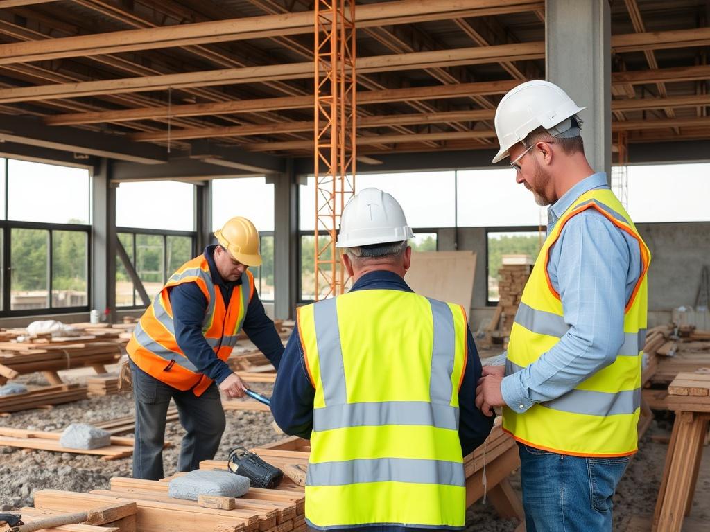 Организация строительной площадки: практическое руководство от разбивки до сдачи